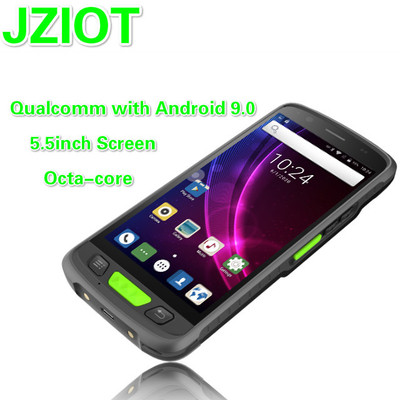 JZIOT V9000P 5.5 بوصة أندرويد 9.0 قارئ RFID UHF محمول مع جهاز PDA متضمن