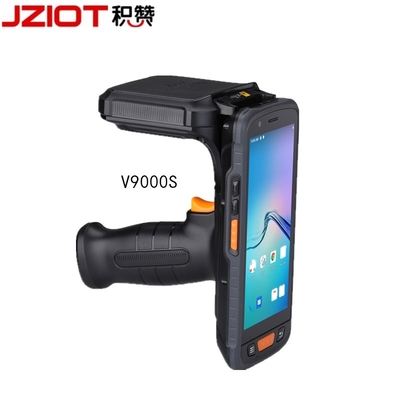 قارئ Hf RFID بعيد المدى قارئ UHF كاتب Android 11 OS 860-960MHz ماسح RFID 25m القراءة W / 5.5 بوصة شاشة