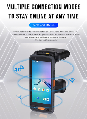 موثوقة RFID أندرويد 11 صلبة 4G واي فاي أسنان زرقاء جي إس أم كاميرا 1D 2D ماسح الباركود أجهزة الكمبيوتر المحمولة