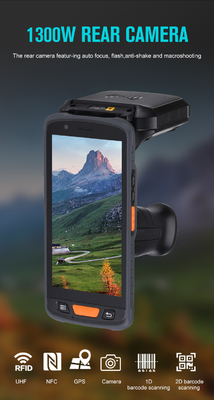 أندرويد PDAs كمبيوتر محمول قوي UHF Rfid 2D Barcode Scanner محطة بيانات محمولة
