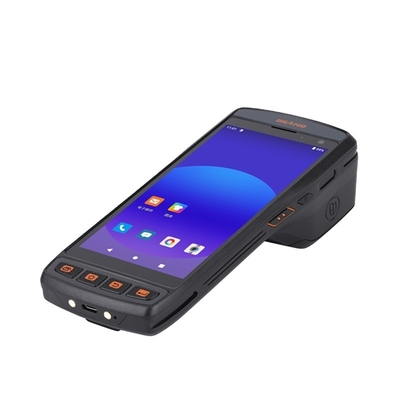 ماسح الباركود المحمول أندرويد V800 محطة البيانات ماسح Pda مع طابعة حرارية